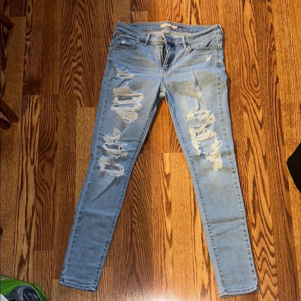 Signature by Levi Strauss Blue Skinny Jeans